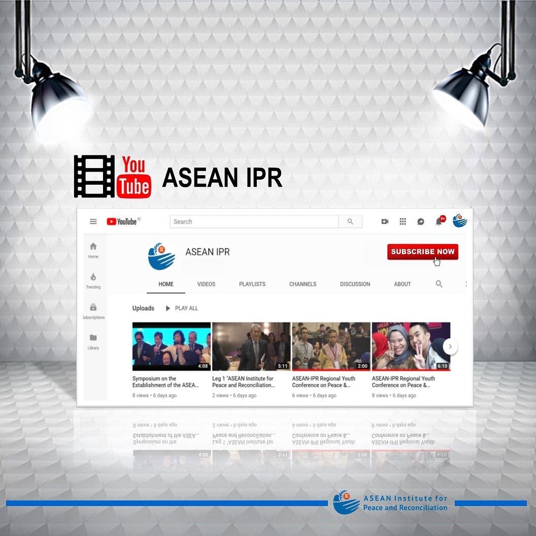 ASEAN_IPR's tweet photo. Today, with #ASEAN52 celebrations, we’re launching our very own YouTube channel, providing our stakeholders with more multimedia resources in keeping abreast to activities of the Institute, and all things #ASEAN_IPR. Subscribe to our YouTube channel here: https://t.co/JuLXTVm2YV https://t.co/oFuKBFzVCK