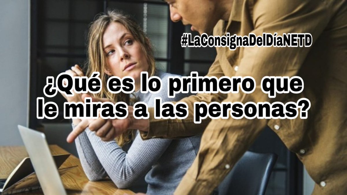 noestatododicho's tweet photo. LA CONSIGNA DEL DÍA
¿Qué es lo primero que le miras a las personas? Contanos!! Deja tu comentario o envia un whatsapp al 3794714260 📲📲 y participa por un regalo de Arlequín 🎁🎀 y un regalo de Vinos Termidor 🍷🍷
#LaConsignaDelDia #BuenJueves #NOESTATODODICHO #TV @T5Satelital https://t.co/sJjoZk0X0r