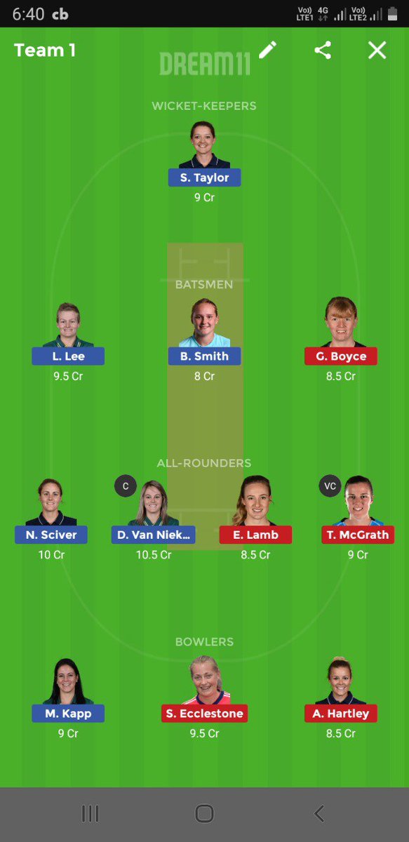 Royalgoyal23's tweet photo. #VIVOPROKABADDI #BLRvsHYD
# #Dream11 team posted in telegram
https://t.co/csDZ2rJqzq
ππππ
#Cricket #SSvsLT
#Dream11 #VIVOProKabaddi2019
Try to use both team with 70% invest with team1
@Dream11 @MyTeam_11 https://t.co/buS2vnwUUH