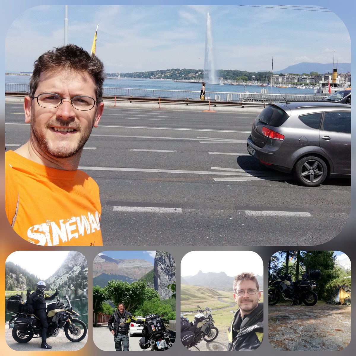 adlvicente's tweet photo. Después de hacer más de 3.500 Km siguiendo los consejos del libro de Charly, Ginebra ya es..... Territorio Sinewan!!! @charlysinewan #ginebra #elmundoenmoto #sinewan 🌍 https://t.co/I22zExJkqj