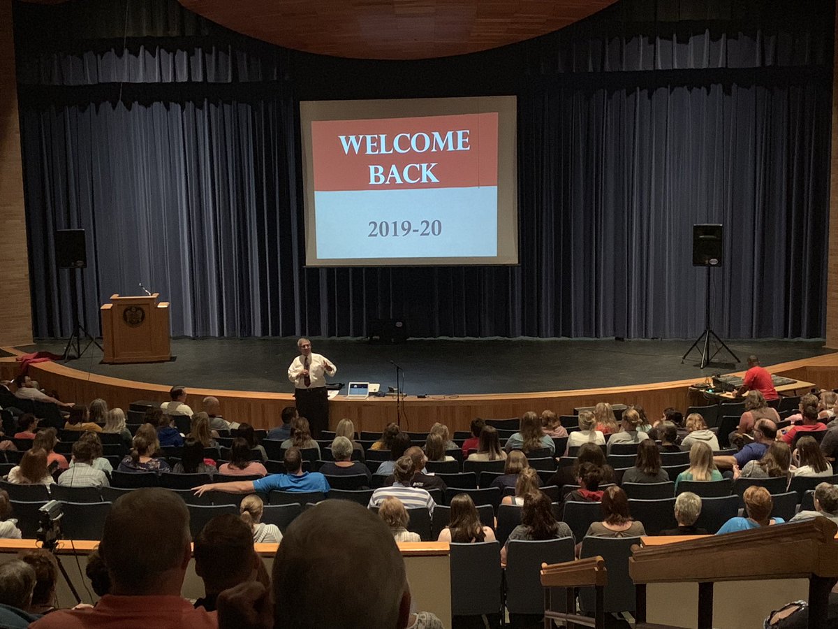 Welcome back #usd418 teachers