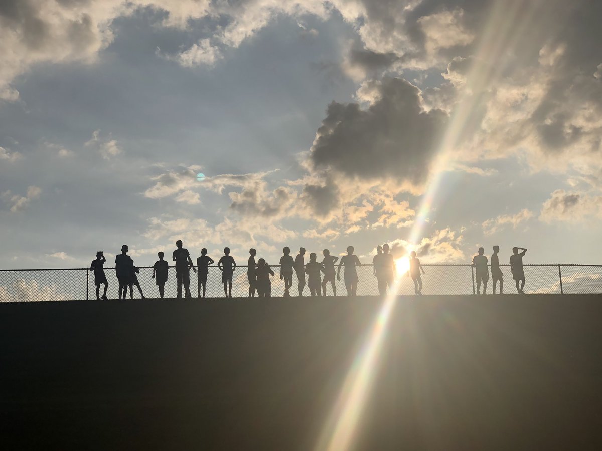OOMSCC's tweet photo. Ain’t no mountain 🏔 (hill) high enough that can keep OOMS XC from getting to you. #augustdays #hillwork #surge https://t.co/5RTpsKkUml