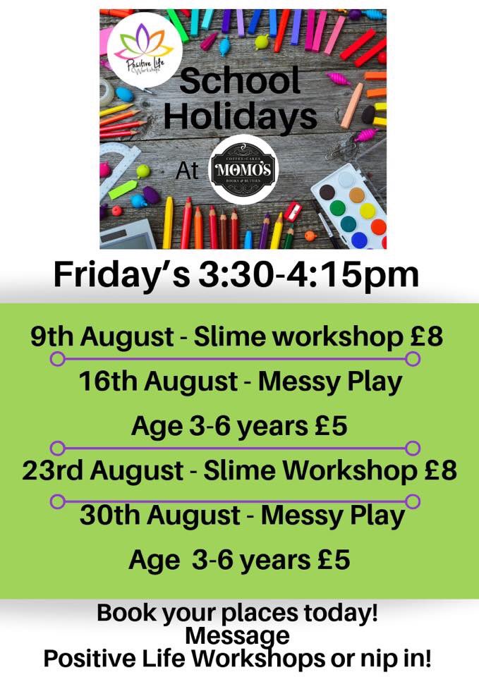 PLWorkshops's tweet photo. We have some spaces for tomorrow’s #Slime workshop at @Momoscoffeeshop Please book your places. Come along and make your own slime! See the event for more details - https://t.co/jHd2RUN47z #StHelens #northwestUK @whatsonsthelens #fun #schoolholidays #kidsfun #SlimeLady https://t.co/UtvCnpIyBS