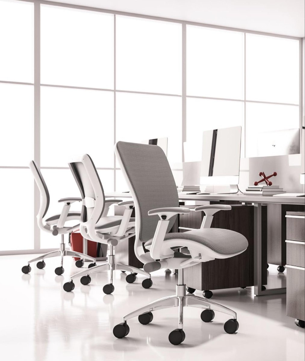 nightingalecorp's tweet photo. Ergonomic seating doesn’t have to be bulky or clunky. The EXO is the perfect combination: stylish, sleek, and supportive. It combines a modern profile with Nightingale’s best ergonomic technology. Easy on the back and on the eyes! #nightingalechairs #exochair #officeinspo https://t.co/1csORmwxBh