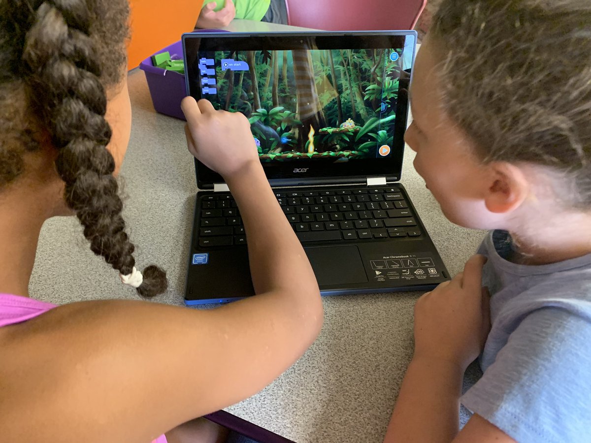 MsMcQueen3's tweet photo. Learning the basics of coding this morning in STEAM using Tynker @ACESwildcats1 #codingrules #kidsthatcode #ccsdtn https://t.co/5JHPu0i3sD