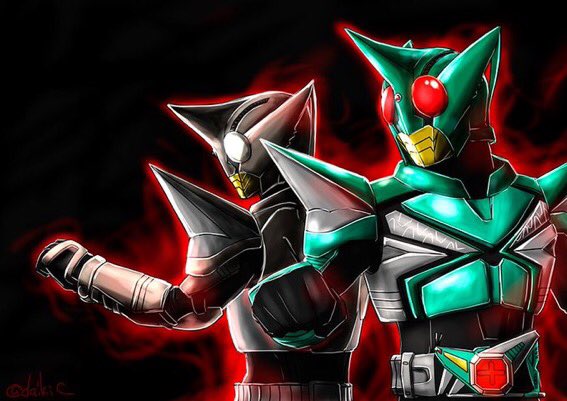 Daikic Twitter પર C96にて頒布する新刊 Tokusatsu If に掲載するイラストをコミケ当日までちょこっとずつ公開シリーズ 本日は地獄兄弟こと仮面ライダーキックホッパーと仮面ライダーパンチホッパーです C96 仮面ライダーカブト 仮面ライダーキックホッパー