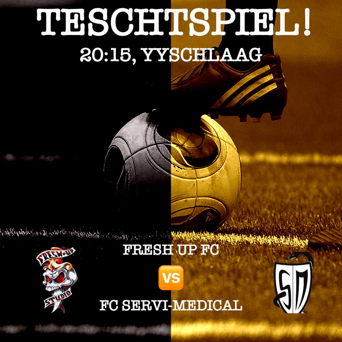 freshupfc's tweet photo. Der ⚽ rollt wieder. Wir eröffnen die neue Saison mit einem Testspiel gegen den @servifc 🔝 #höschmüsli https://t.co/IeNsESju64