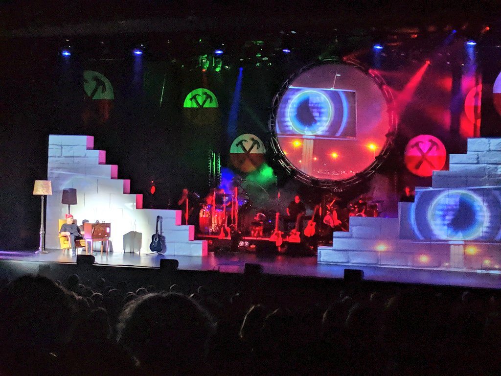 chanamate's tweet photo. Wow ...!! 
Life time experience. It will stay in mind for a long time.
Thank you team.
#pinkfloydexperience https://t.co/mDKBS9B332