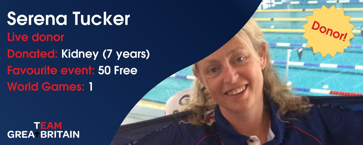 We’re extremely proud to have Serena on the team as one of our live donors who’ll be competing in the 50 freestyle. She won🥇 in the inaugural donor event in Malaga. Serena donated a kidney to a friend after watching her daily struggles with kidney failure😍 #hero #giftoflife