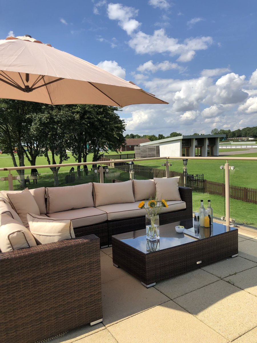LincsShowground's tweet photo. We have fantastic views across the Showground! Get out of the office and enjoy them from our new terrace furniture ☀️💆🏼‍♀️ https://t.co/qRMj0zHeNV