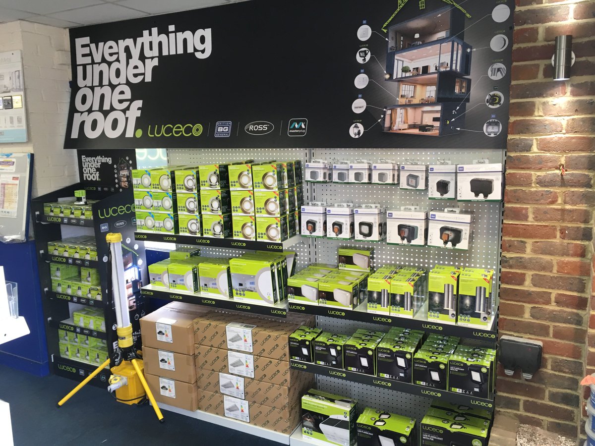 eyreelliston's tweet photo. Luceco have just put in a new display for us. Maidstone stock a wide range of Luceco LED lighting products and Nexus wiring accessories.
Contact Maidstone branch for more information!
https://t.co/Nb6Lq6xBBI
#eegroup #maidstone #luceco #ledlighting https://t.co/bxtA0i0GxG
