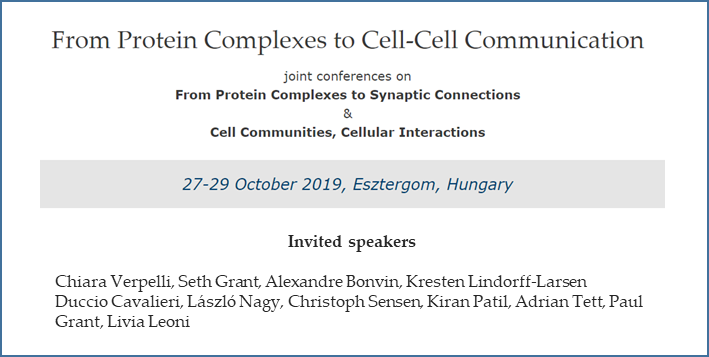 Please register to our exciting meeting efop362.itk.ppke.hu/conferences/pr… with a short abstract to be selected for an oral presentation or poster + free registration and accommodation.