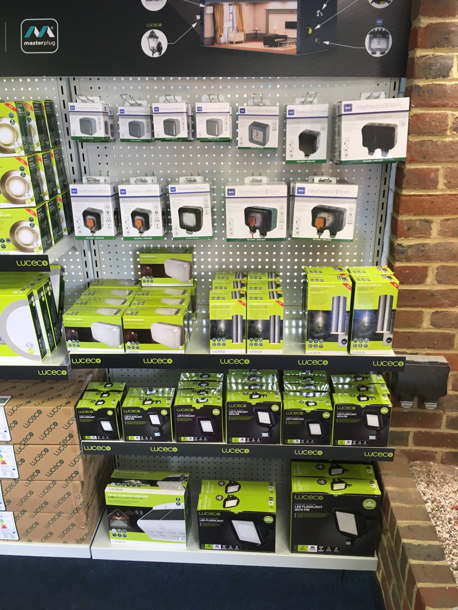 eyreelliston's tweet photo. Luceco have just put in a new display for us. Maidstone stock a wide range of Luceco LED lighting products and Nexus wiring accessories.
Contact Maidstone branch for more information!
https://t.co/Nb6Lq6xBBI
#eegroup #maidstone #luceco #ledlighting https://t.co/bxtA0i0GxG