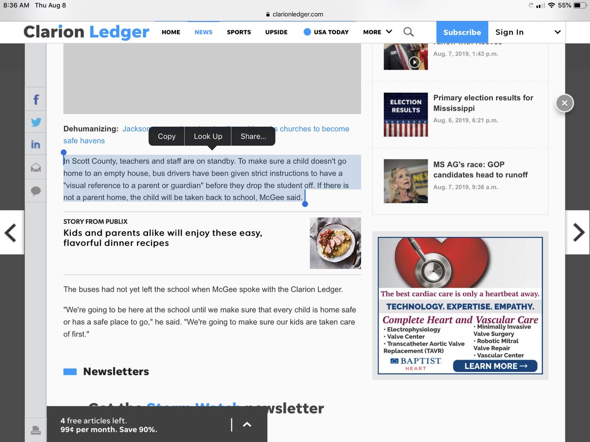 Those “record-breaking” immigration raids in Mississippi happened on the first day of school. I mean, Jesus, this paragraph: