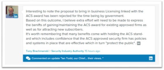 SIAQuality's tweet photo. Thank you to Tony for your positive outlook on our #ACScheme. There are many benefits in being an approved contractor - here are a few: https://t.co/QLS3kZtAfb #ACSReview https://t.co/ktM66ou3DW