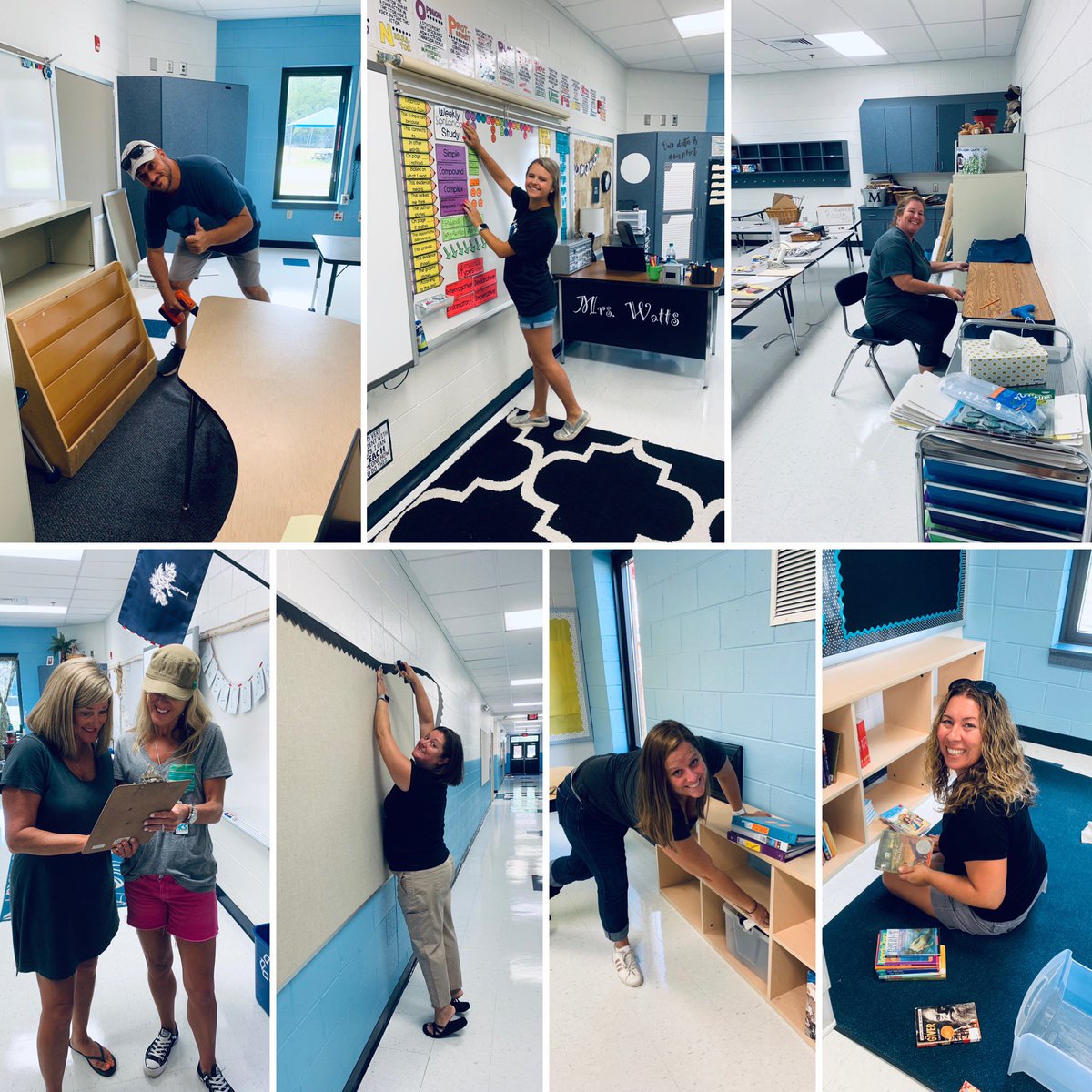 lke5th's tweet photo. Preparing for our new 5th grade bobcats! #ourLKEstory #hcslead @LKEBobcats @Kroberts001 @RReyes014 @AimeeMcElveen @agordon719 https://t.co/3dvvj381ie