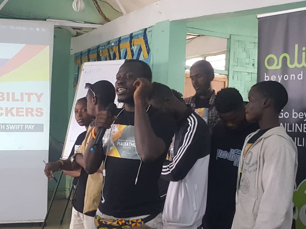 sensihub1's tweet photo. Mobility Hackers, present their solution on the use of swift pay an application developed to facilitate payments between Transport service providers and Transport users.
#DSTI #MoTA #worldbank #gfdrr #Sensitechhub #urbanmobilityhack https://t.co/EgdIFp4CMl