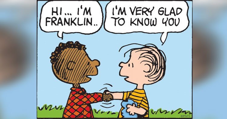 theredcardwales's tweet image. Meet FRANKLIN the '1st black character' only because a mother of three sent a letter to cartoonist Mr Shultz in 1968 - bit.ly/2MJgmND #Inspiration #MotherOfThree #FirstBlack #Equality