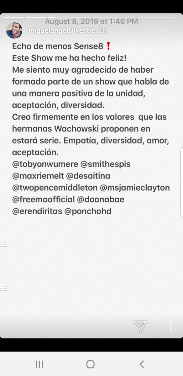 MadHatter094's tweet photo. πππ MIGUEL @ma_silvestre ! Forever #Sense8 ~ para siempre #LitoRodriguez! #MiguelAngelSilvestre #Sense8 #SENSE8DAY #Sense8Rewatch @sense8 #ShareSense8 #ShareLove #LOVEWINS #LOVEISLOVE @netflix #RenewSense8 #NetflixRenewSense8 #Netflix #IamWe #IAmAlsoaWe π₯ππ₯ https://t.co/gNMv7HhJuS