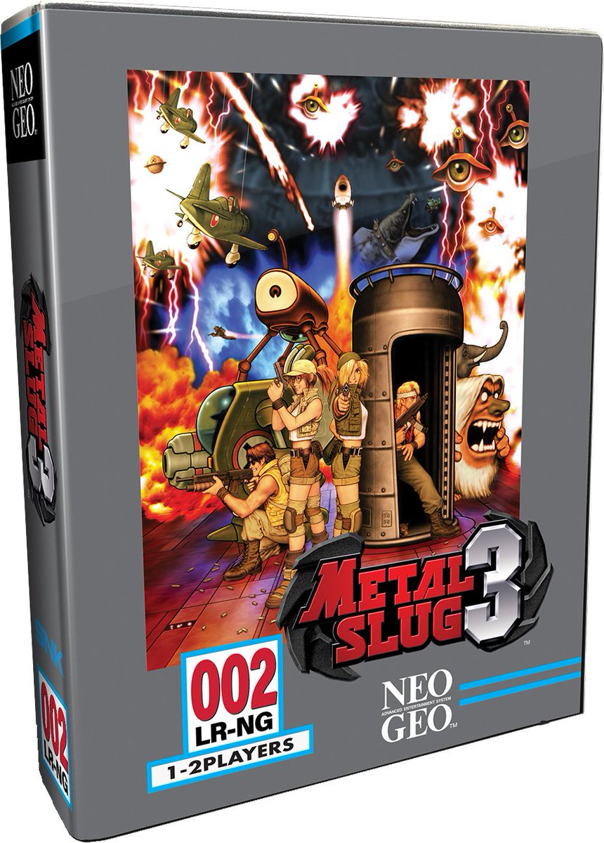 LimitedGameNews's tweet photo. Batch 2 starts in a few minutes @LimitedRunGames:
Limited:
#MetalSlug3 #PS4 #PSVita (Standard + Classic Editions)
#GravityGhost #PS4
https://t.co/S4FnCnobFc
#LimitedGameNews #LGN #VitaIsland @Gravity_Ghost #SNK https://t.co/qPtFW4C634