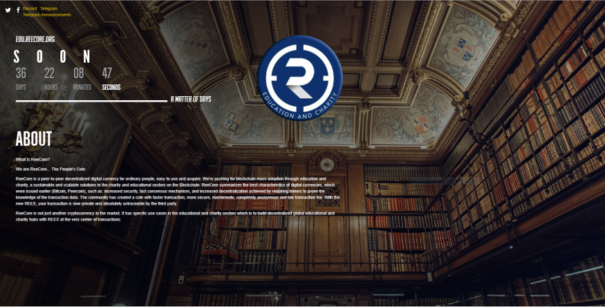 Dear Reecorers, a small update on our #education #platform development, this is the maintenance look, we are still working at the back-end, the development stage is catching up well. Thank you for your support.

Link: edu.reecore.org
#REEX #cryptocurrency <a href="/coingecko/">CoinGecko</a>