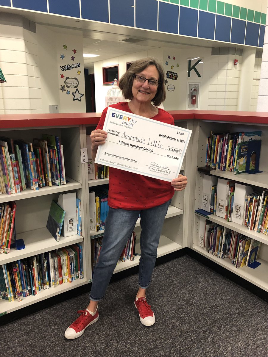 teach_element's tweet image. Mrs. Little for the win!!! Congrats @SmithElem Scottie. @khechara @RodneySpringISD @SpringISD #springway #attendancecounts
