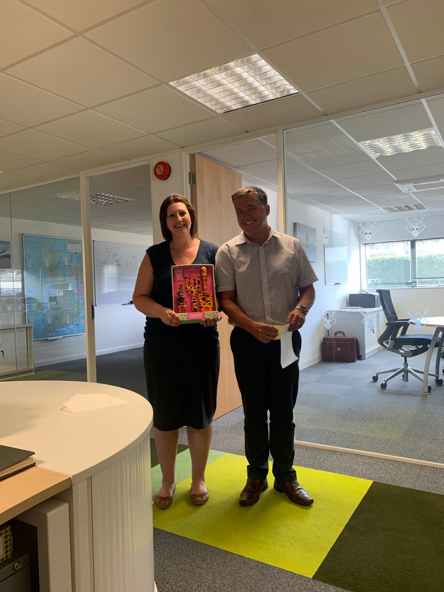 brownSkipscom's tweet photo. Congratulations to Samantha Sumpter, HR Advisor, who has won our Head Office Sunflower Competition. Sam's sunflower reached a massive 2.64 metres! https://t.co/7ZtVcaIMlq