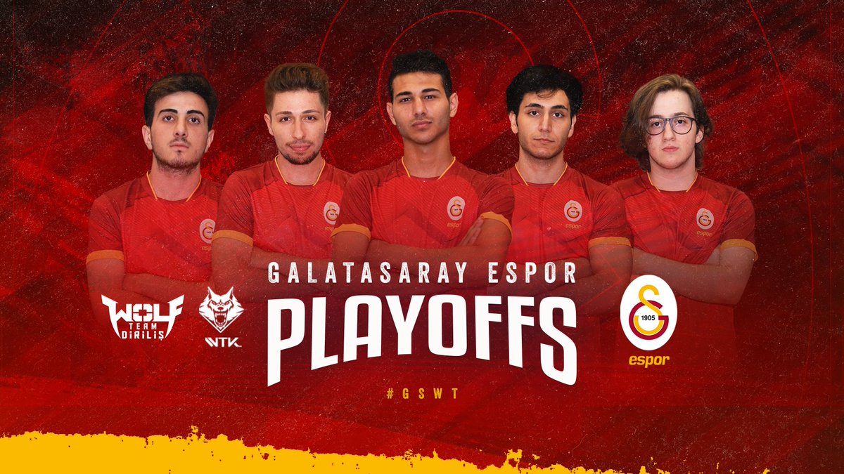 GSEsports's tweet photo. Wolfteam Takımımız, 2019 Wolfteam Türkiye Kupası normal sezonunu aldığı 15 galibiyet ile birlikte 2. sırada tamamladı. Playofflarda görüşmek üzere! 🐺 #GSWT 🦁 https://t.co/8conD55oAP