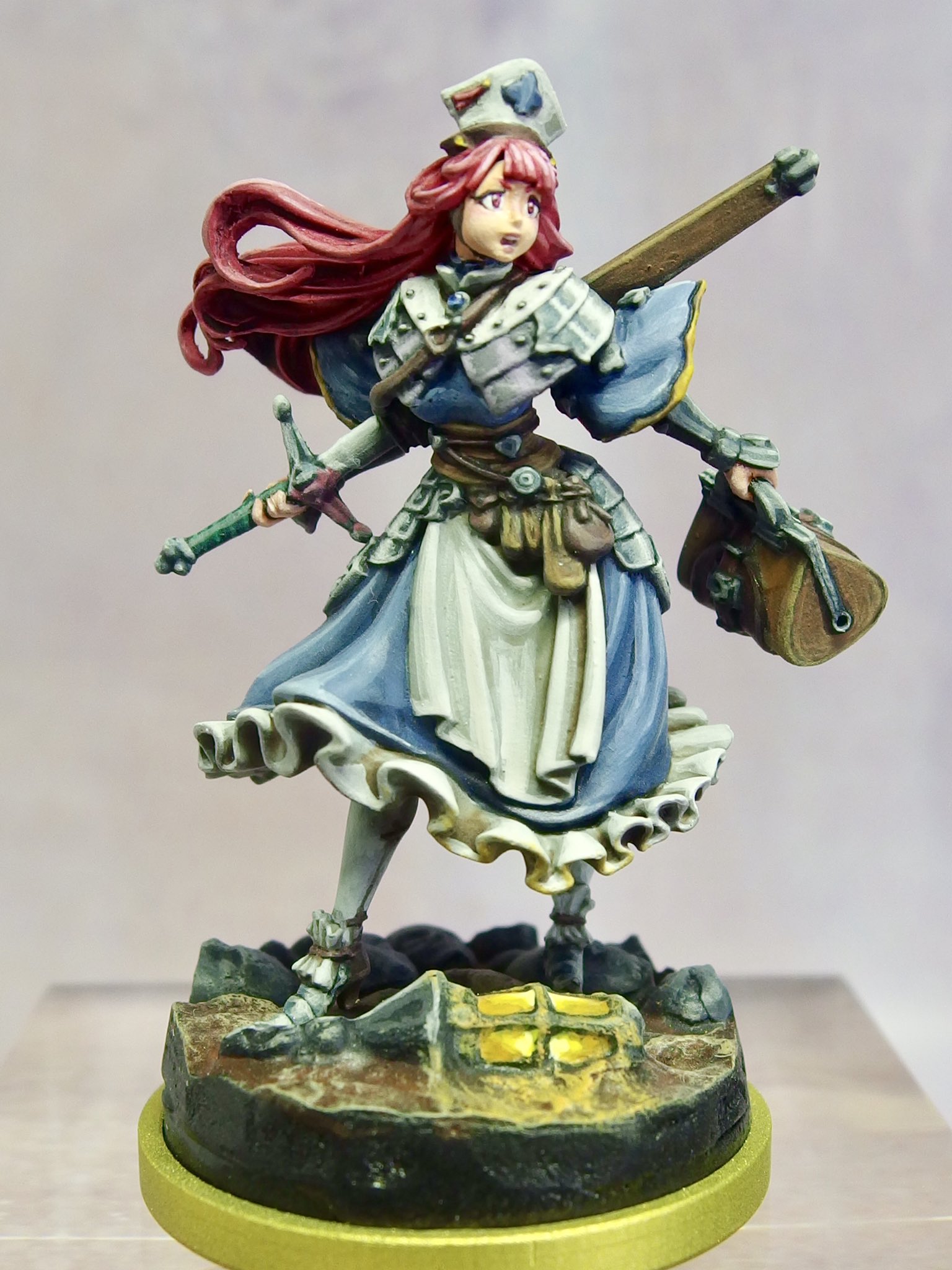 水際 Kingdom Death Hospitalar 完成 病院 勢力に仕える騎士 オイスタードラゴンが年1で吐き出すヒールストーンを与えられており 治癒能力を使用することが出来る そこのキミ 牡蠣の龍ってなんだとか考えちゃダメだ Kingdomdeath