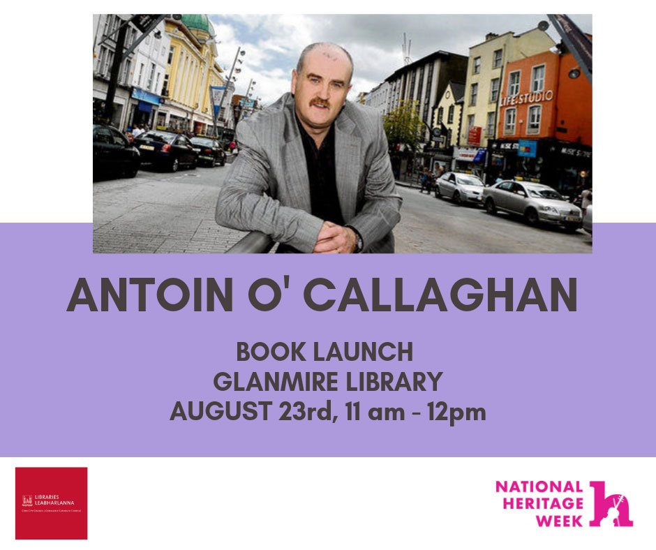 corkcitylibrary's tweet image. As part of Heritage Week 2019, Antoin O&apos;Callaghan, historian and author, will give a talk on his new book ‘Hear All About It: Sculpture and Monuments of Cork City’. Glanmire Library, August 23 at 11.00am. All are welcome. #GlanmireLibrary #CorkCityLibraries #NationalHeritageWeek