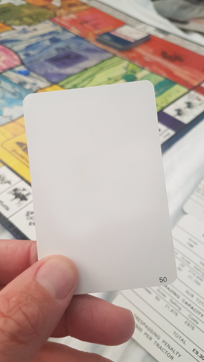 Rothamsted's tweet photo. If we were to bring this game up to date, what would the Agri-Hazard cards say? The good, the bad, the weird... suggestions?
@NFUtweets @FarmersWeekly @forduk @HMcGrath93 @GIAradottir @SajeevEM @fl_hahn @BumblingLaura https://t.co/bilCvIPw6l