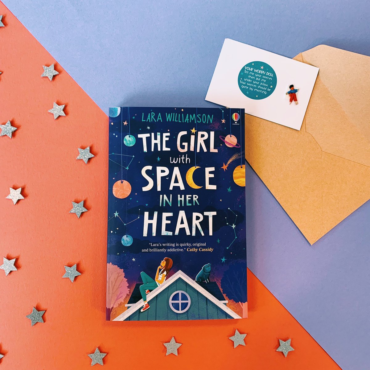 wordery's tweet photo. 🚀PUBLICATION DAY #COMPETITON 🚀

To celebrate the publication of ‘The Girl with Space in Her Heart’ we are giving you the chance to #win a copy complete with your very own worry doll! 

To enter:
1. Follow @wordery 
2. RT this post 
3. Comment with ‘🚀’ below https://t.co/OrGBcLipkC