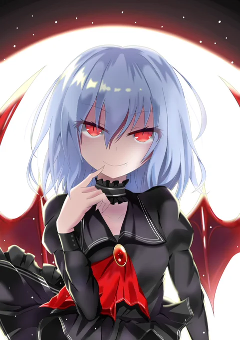 レミリア完成!!!やっぱ黒服が似合うなぁ 