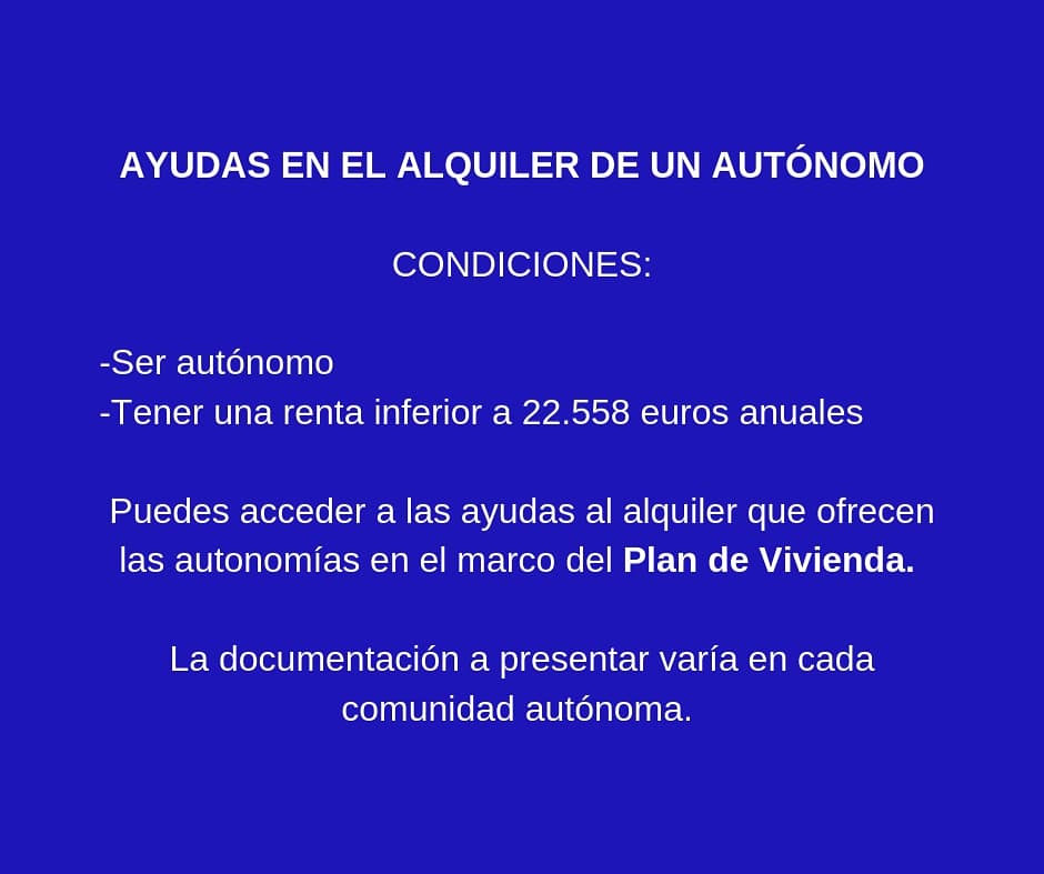 C2M_CONSULTORIA's tweet photo. - ¿Te piden nómina para alquilar pero eres autónomo?
Presenta estos documentos
- Ayudas al alquiler: ¿también para autónomos?
#documentos
#ayudas #alquiler https://t.co/61w0w2qtkU