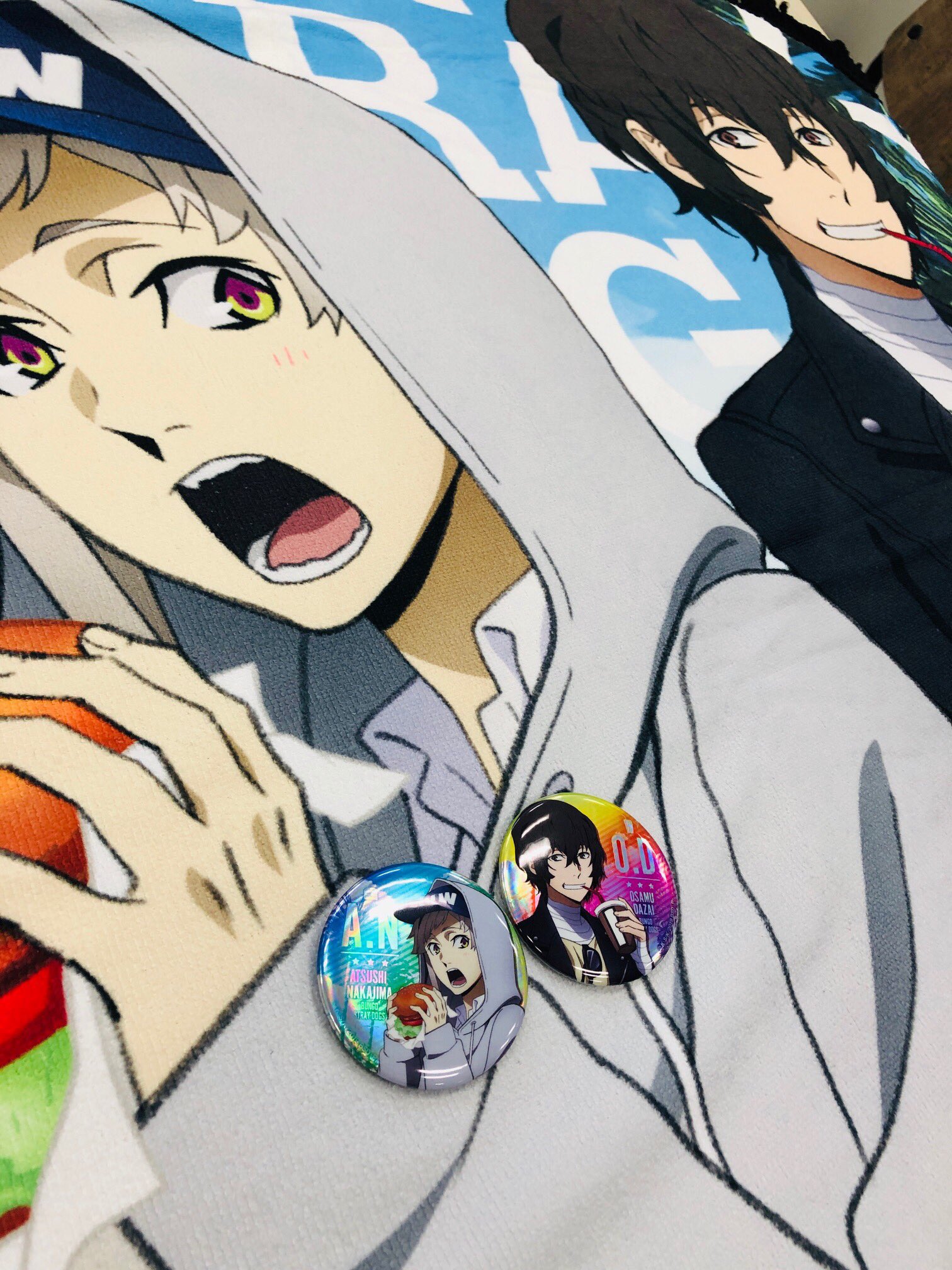 文豪ストレイドッグス コミックマーケット 96 セット A ラウンドタオル