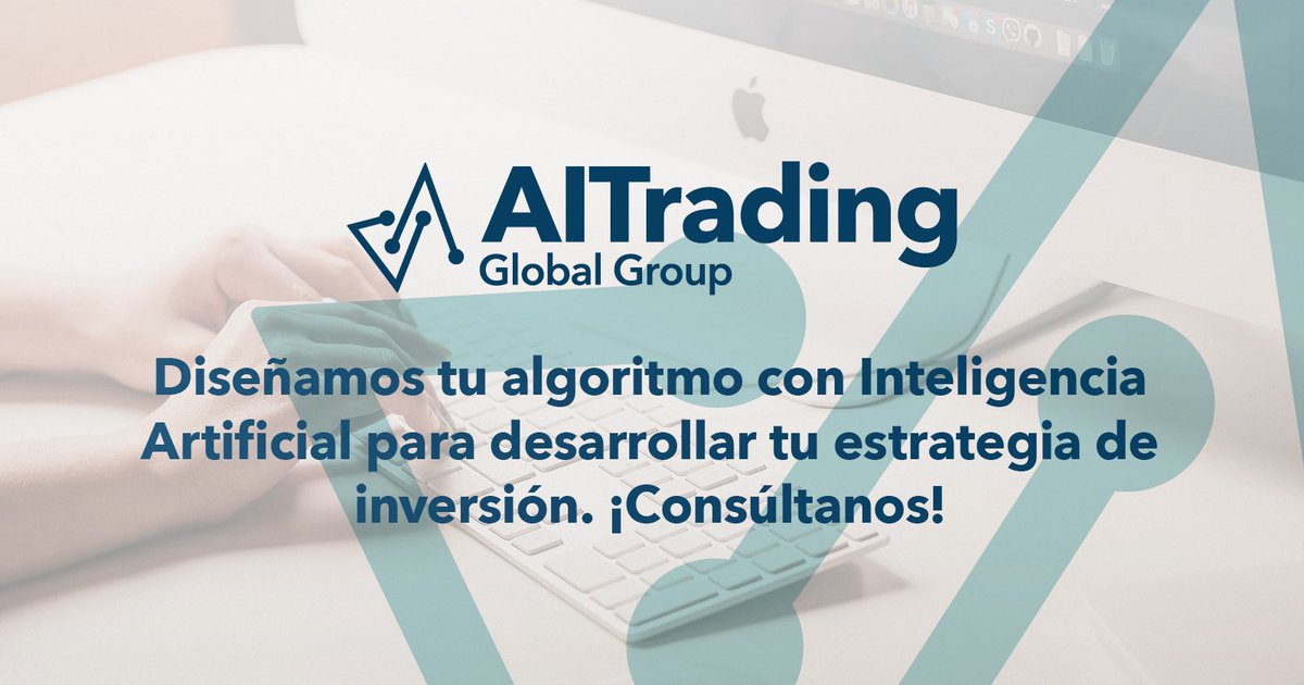 AITradingGloba1's tweet photo. ¿Necesitas asesoramiento para tu estrategia de inversión? De la mano de la Inteligencia Artificial te ofreceremos las mejores opciones. Confía en nuestro equipo y ponte en contacto con nosotros  https://t.co/ZRZcOt8gaj #trading #forex #inversión #AITradingGlobalGroup https://t.co/mQs7AznixC