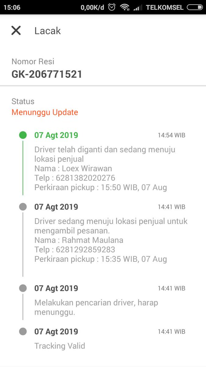 pinky_riya's tweet photo. Halloooo @TokopediaCare Kok pesan Ku ga di balas . Driver INI blm jg sampai NIH , barangku sdh siap di pickup https://t.co/L5FpoG2ONb