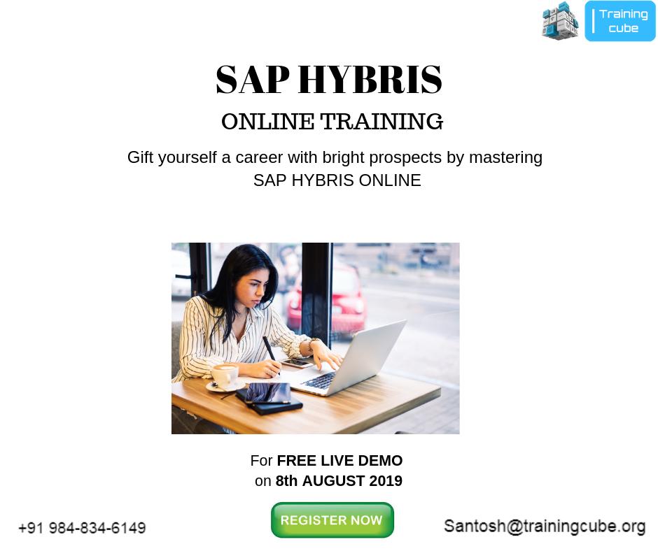 raju80671268's tweet image. Gift yourself a career with bright prospects by mastering SAP HYBRIS ONLINE

Interested Drop your Mail id and Contact number.

#sap #saphybris #onlinetraining #freelivedemo