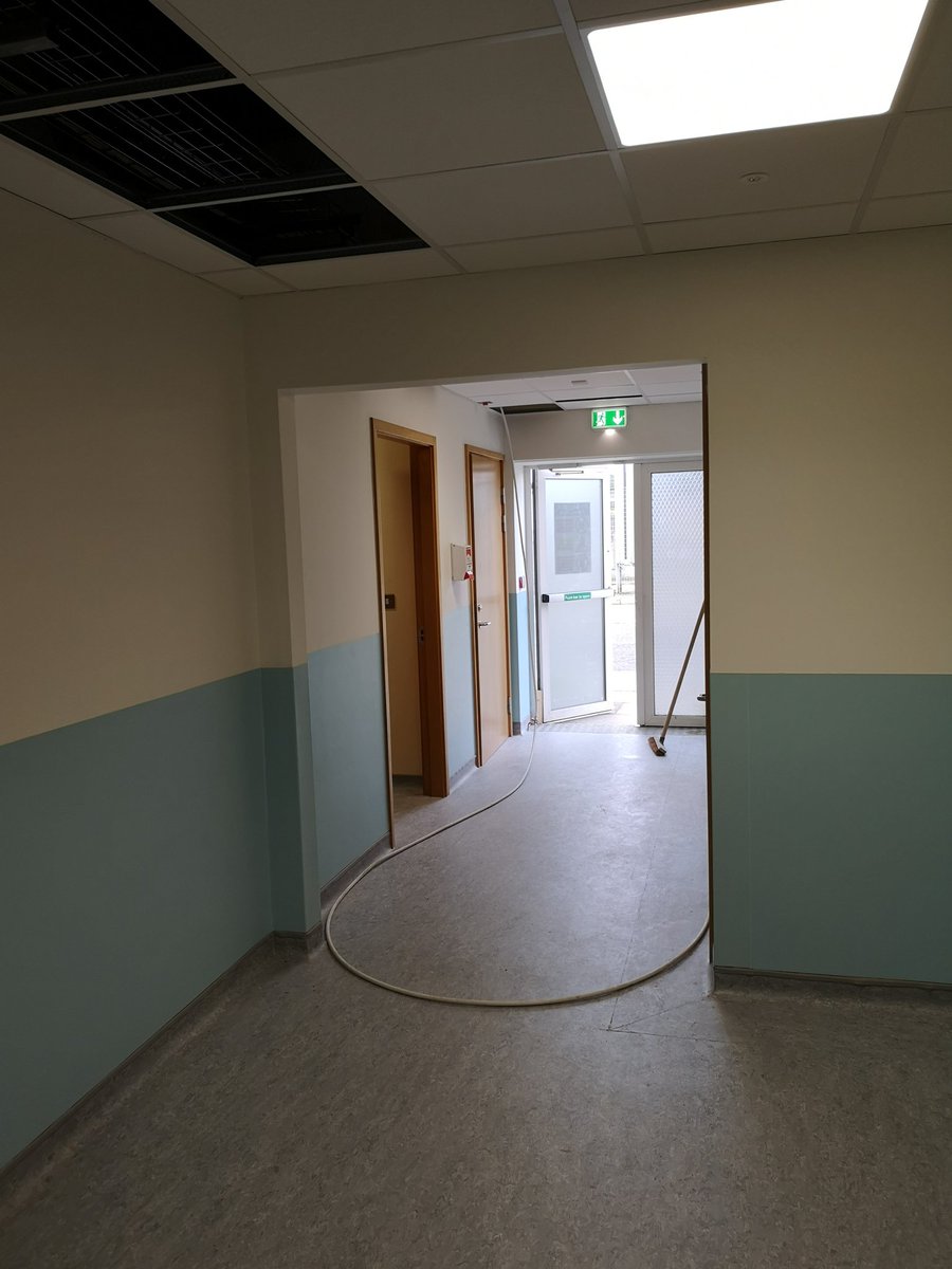 Work in progress @RolstonArch.  New MRI department for Altnagelvin Hospital.