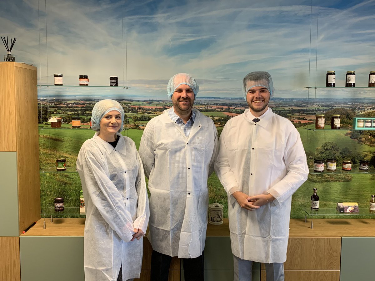 jw_darby's tweet photo. All dolled up for our factory tour at Somerset Cuisine, producers of fine Jam and Marmalade. #safety #ppe #jam #marmalade @BishopFlemingUK @BF_Bristol_Bath https://t.co/cgiSfFJ0sG