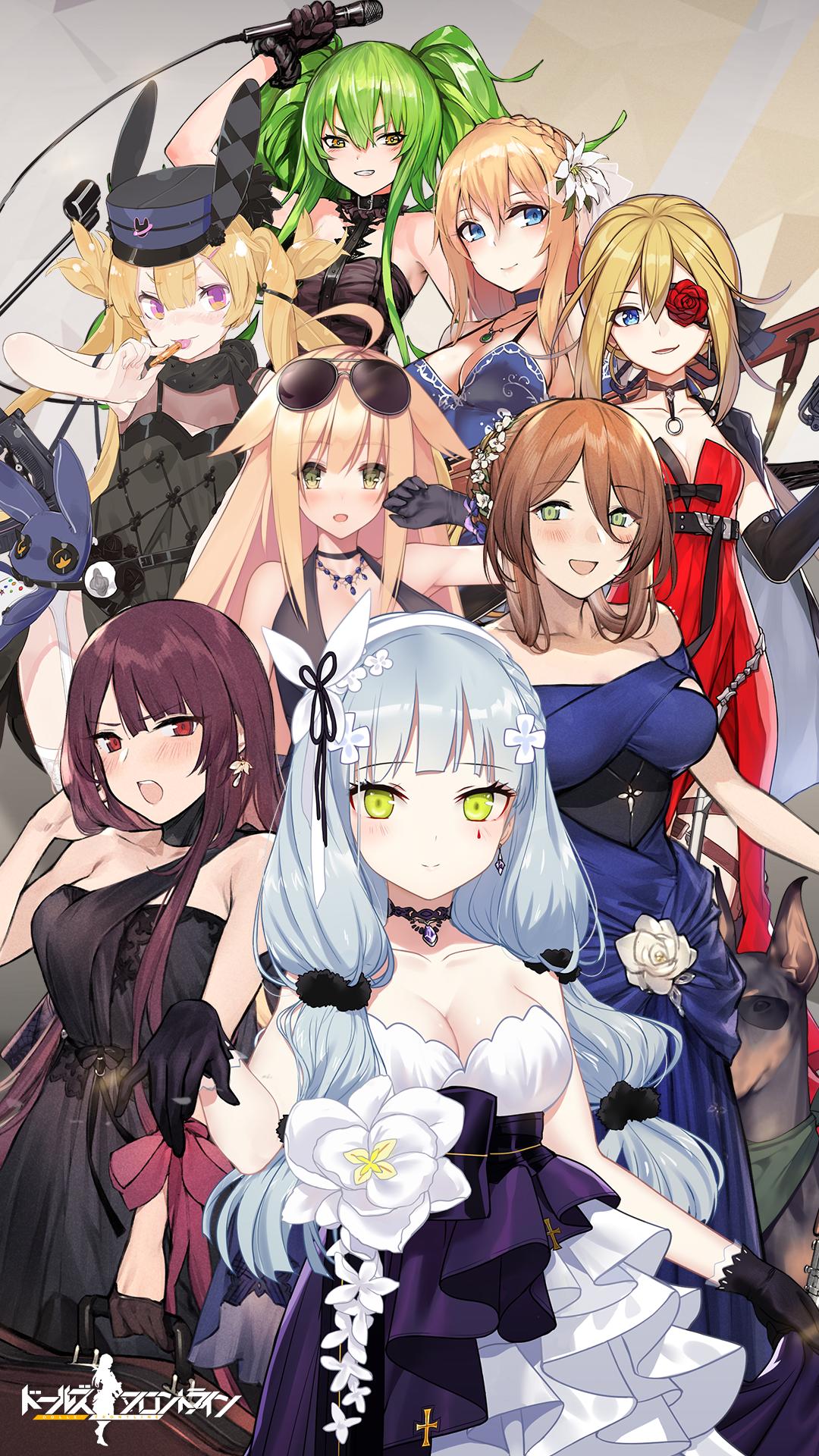 ドールズフロントライン公式 スマートフォン用壁紙配布 こちらはスマートフォンに利用できる8月用の壁紙です カレンダー無しバージョンも用意しましたので どうぞご活用ください ドルフロ