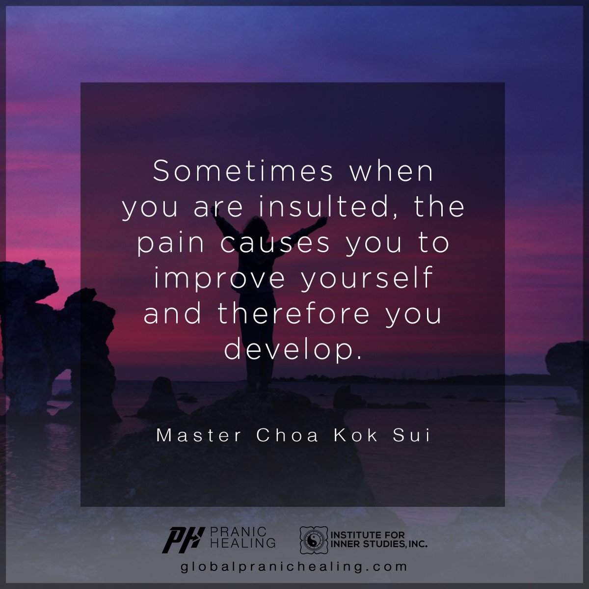 PH_IISI's tweet photo. Master Choa Kok Sui on Relationships:

You will be tested again and again until the lesson has been learned. When someone is nasty, you know that person is immature.

#PranicHealing #ArhaticYoga #MCKS #InstituteforInnerStudies #Meditation #Yoga https://t.co/9PspjmSvzd
