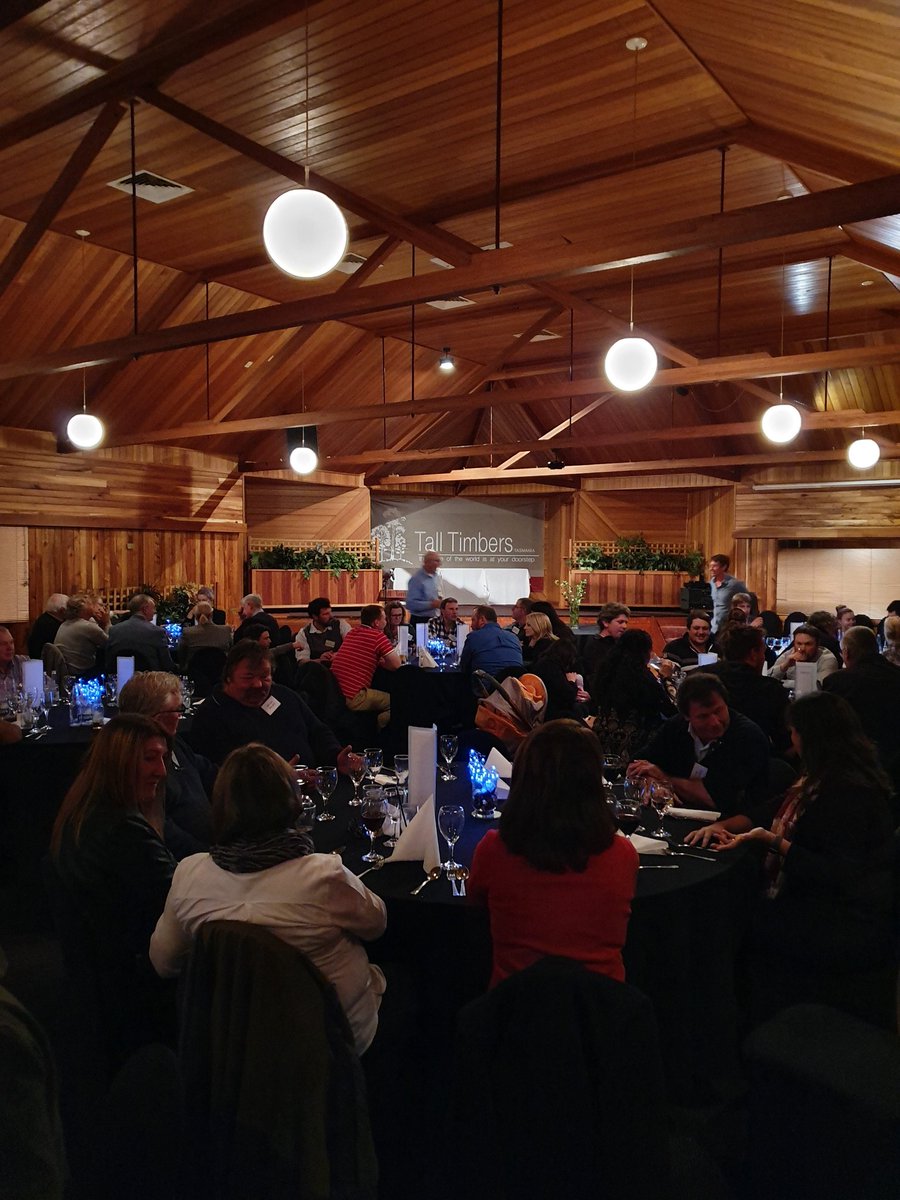 Nickschmidt_tas's tweet photo. Having a great night at the  McCain potato growers dinner at Tall Timbers, Smithton! Celebrating a great harvest #tassiefreshgrowers #Tasagribusiness #mccainfoods https://t.co/xixP9GQEjx