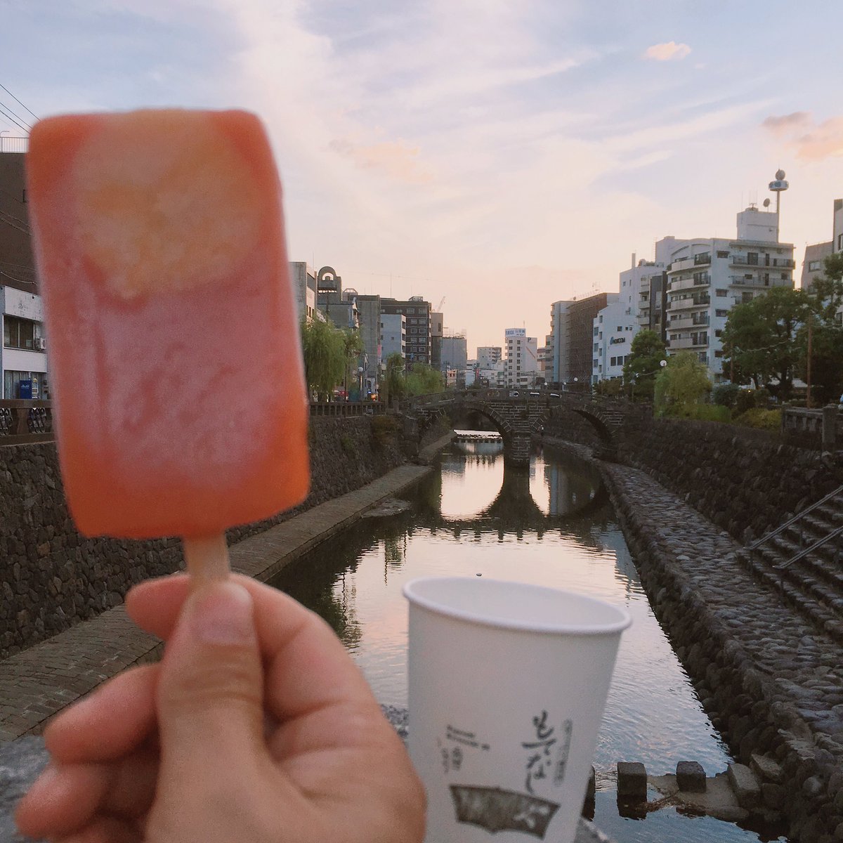 チョコレート市場 ついに 小浜のアイスソルベが 長崎市めがね橋で食べられますよー Zzcunbapnlzcsr7 まちぶら案内所 もてなしや さんで 今日から販売 長崎市 めがね橋 アイスソルベ 小浜の 夏休み アールサンクファミーユ T Co Zvutwuzktm