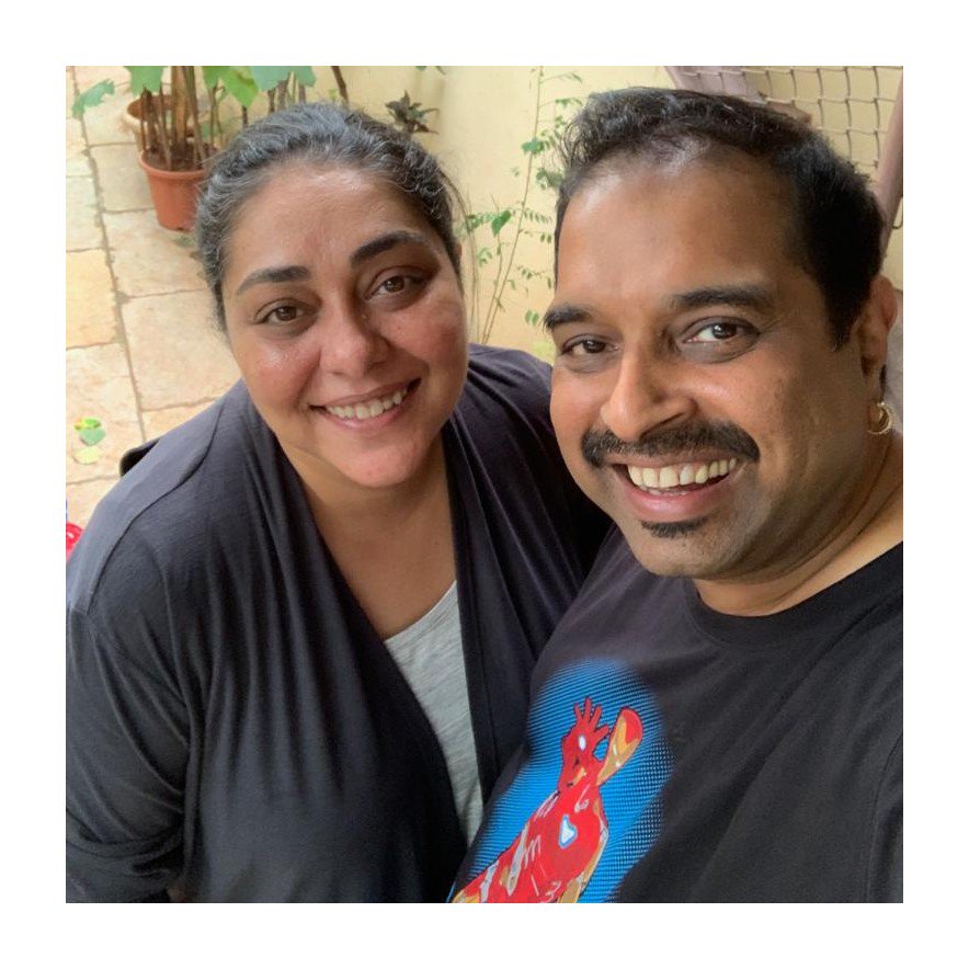 Shankar_Live's tweet photo. Such an amazing director! Such an amazing human being! What a pleasure working with her! #Chhapaak in progress! https://t.co/EHod166acu
