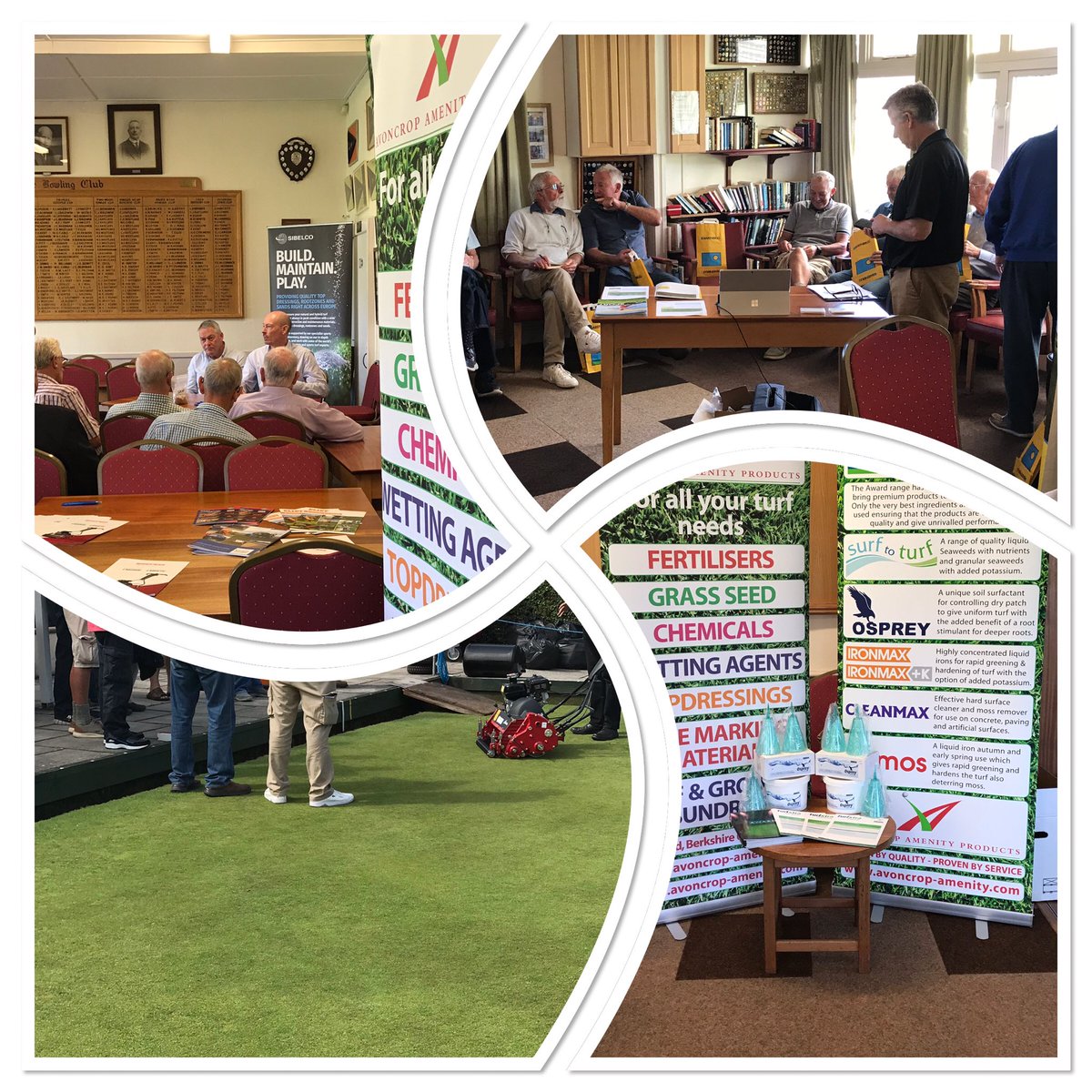 vikingbowler's tweet photo. Fantastic turn out and day ⁦@BowlsEng⁩ Seminar ⁦@BowlsWinscombe with ⁦@avoncropamenity⁩ @ICL_Turf⁩ ⁦@BarenbrugUK ⁦@sibelcogroup⁩   And H.Curtis sun is shining  and interesting conversation/debating #learning #fortheloveofbowls #alwaysgoingforward https://t.co/2Mp9Wddiue