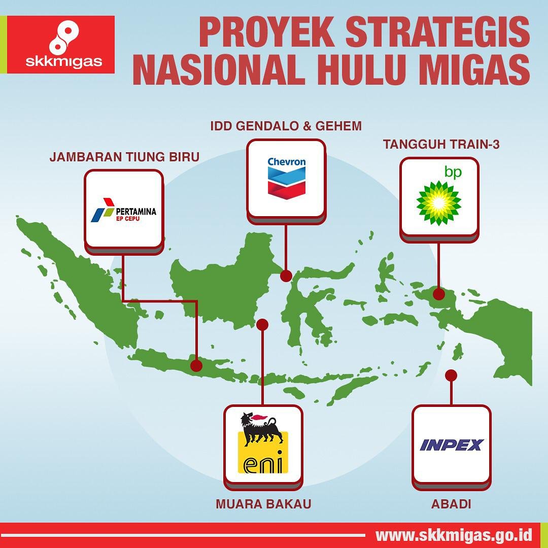 humasskkmigas's tweet photo. 1. Proyek Tangguh Train 3 - target 2021
2. Proyek IDD Gendalo &amp; Gehem - target 2024
3. Proyek Jambaran Tiung Biru - target 2021
4. Proyek Abadi - target 2027
5. Proyek Muara Bakau - onstream 2017 https://t.co/uzcKAZj4IH