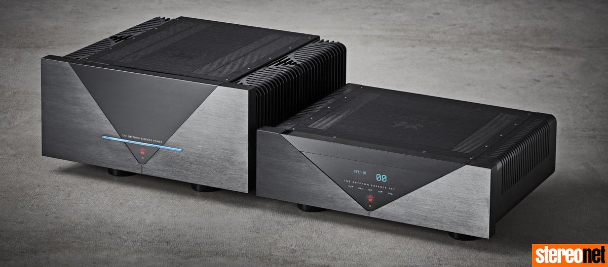 StereoNETUK's tweet photo. #GryphonAudioDesigns unleashes its Essence Class A pre and power amplifiers. https://t.co/YxCtLOPrLB #hifinews #audiophile #hifi #snuk #amplifier #preamplifier #highend https://t.co/GY3JIRPgWo