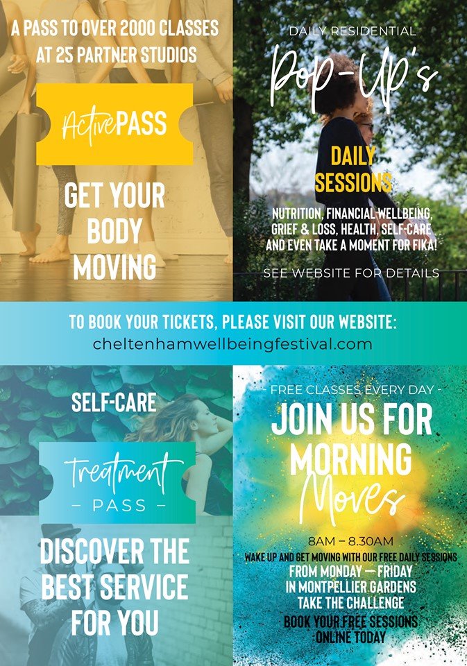 OurChelt's tweet photo. Not sure if you know this but....#OurChelt has it's first ever Wellbeing Festival and it is less than a month away 🦋
Check out what's on and FREE events - https://t.co/VakvtHdPG2 Sponsored by @CheltenhamBID #TheFestivalTown https://t.co/IQdRdhWh9P