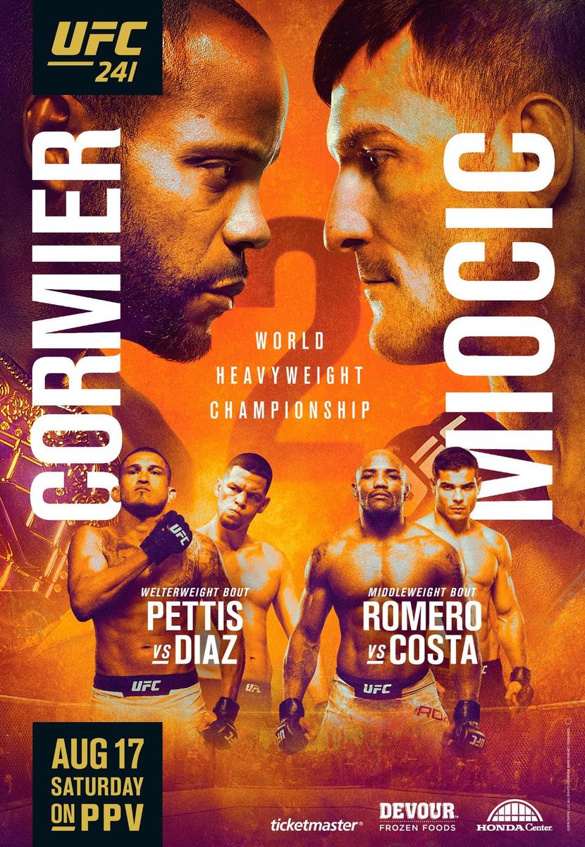 fabiangib's tweet photo. One of the best things about being an MMA fan for me is that feeling of pure excitement I get everytime I’m reminded of a particular upcoming fight. DC vs Stipe 2 is one of those fights! I can’t believe it’s just over a week away. 😬 Come on @stipemiocic 👊🏻 #UFC241 #AndNew #FUDC https://t.co/p1K36jwI8u